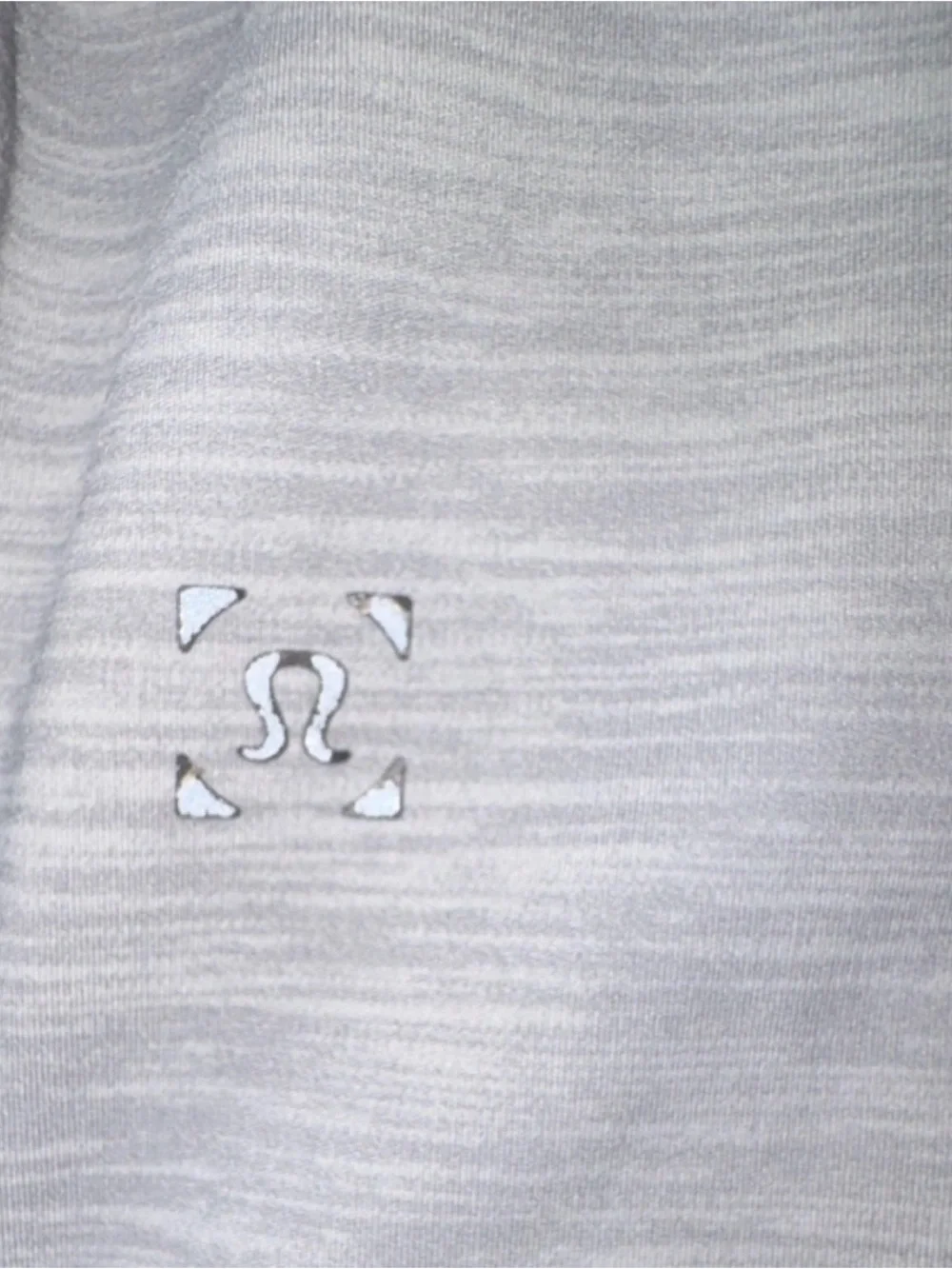 lululemon athletica Light Gray Capris